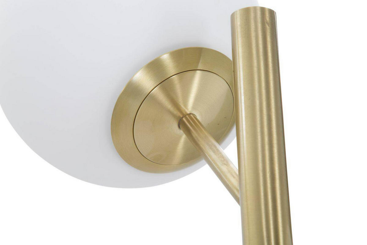 STEHLEUCHTE Glamy 160 cm - Goldfarben, Metall (36/36/190cm) - Mauro Ferretti