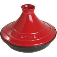 TAJINE Kirsche - ø 28 cm - Rot, Metall (28cm) - Staub