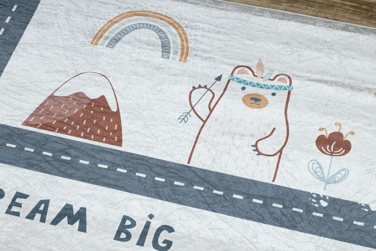 TEPPICH Bambino 200/290 cm - Weiß, Textil (200/290cm) - rugsX