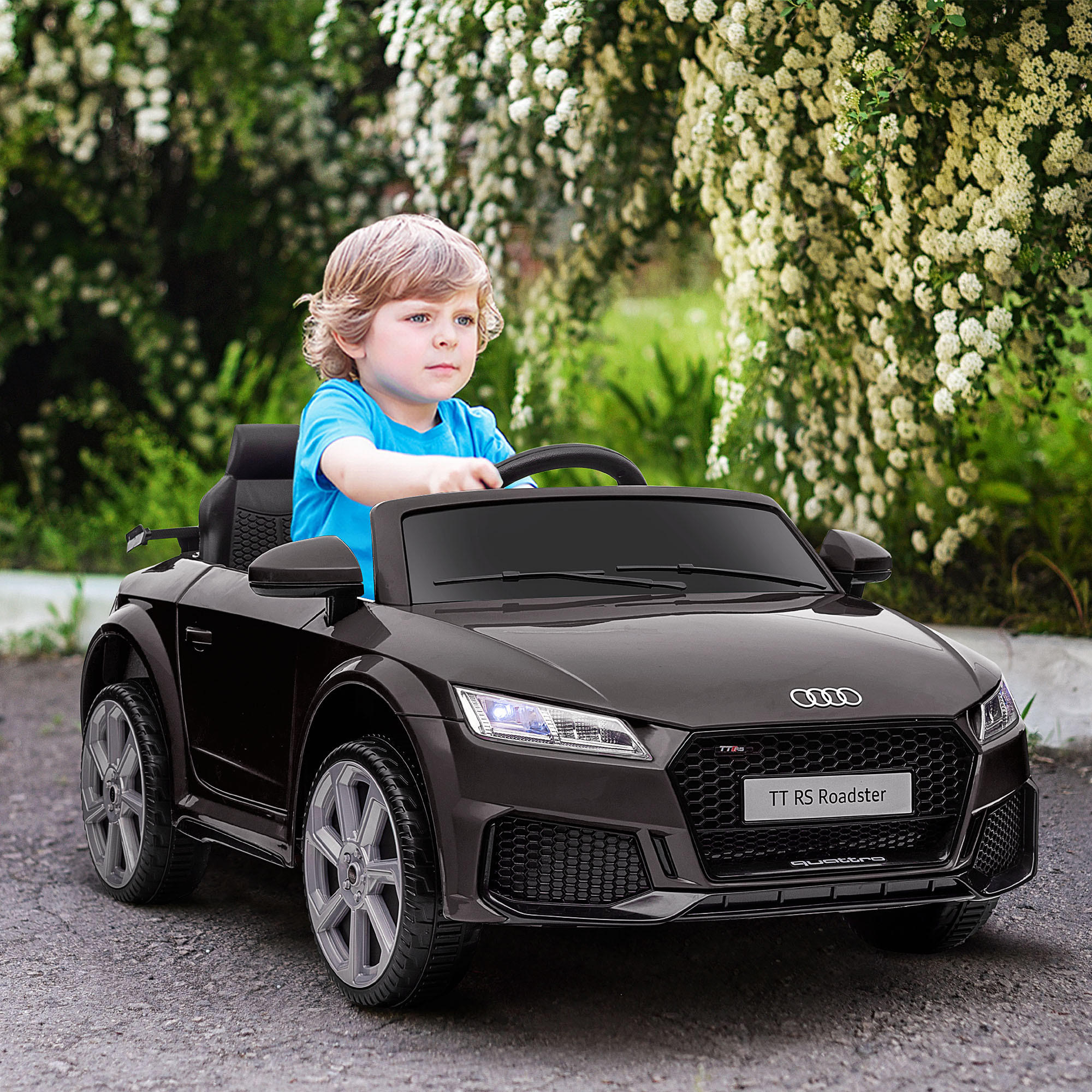 KINDERFAHZEUG - Schwarz, Kunststoff/Metall (102/60/44cm) - HOMCOM