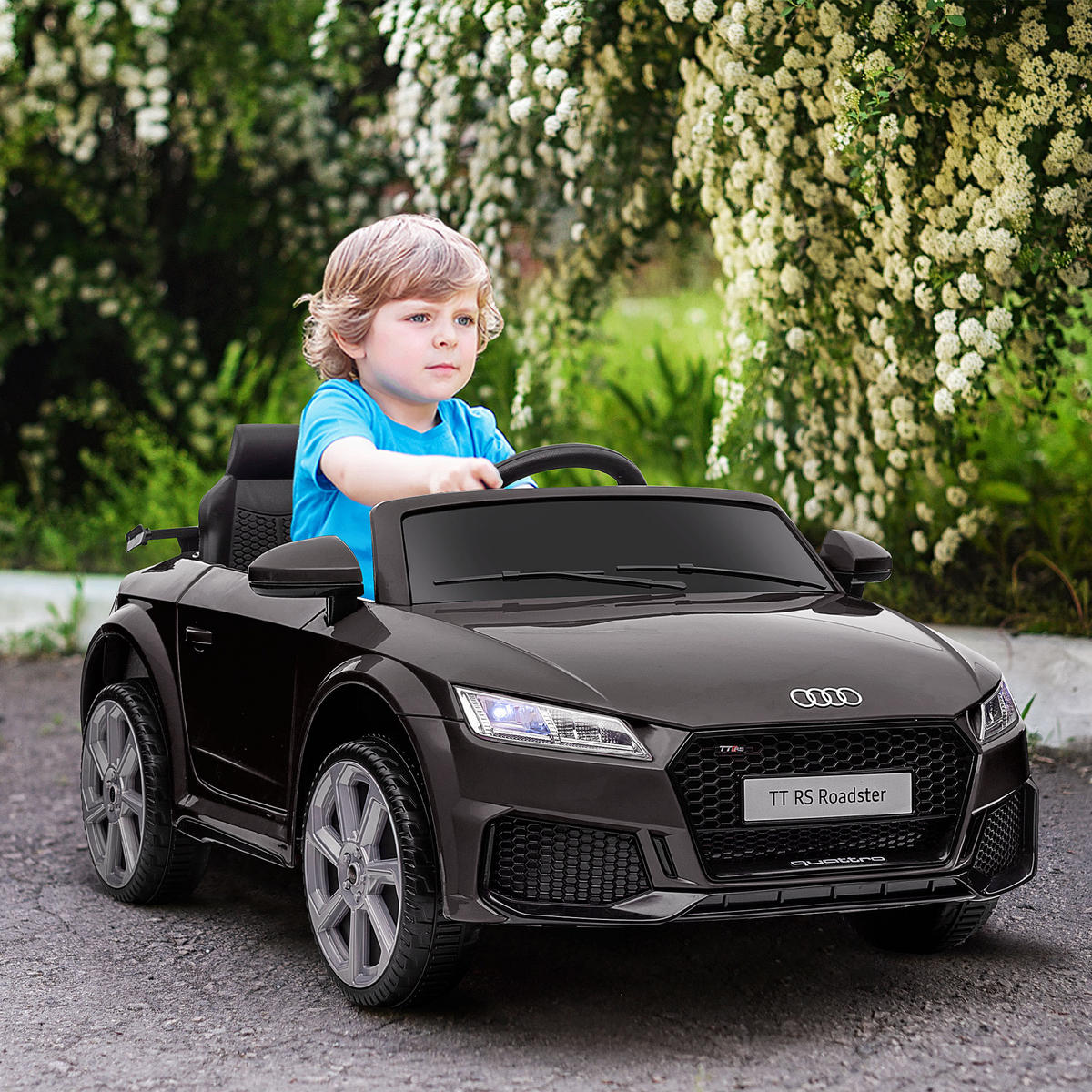 KINDERFAHZEUG - Schwarz, Kunststoff/Metall (102/60/44cm) - HOMCOM