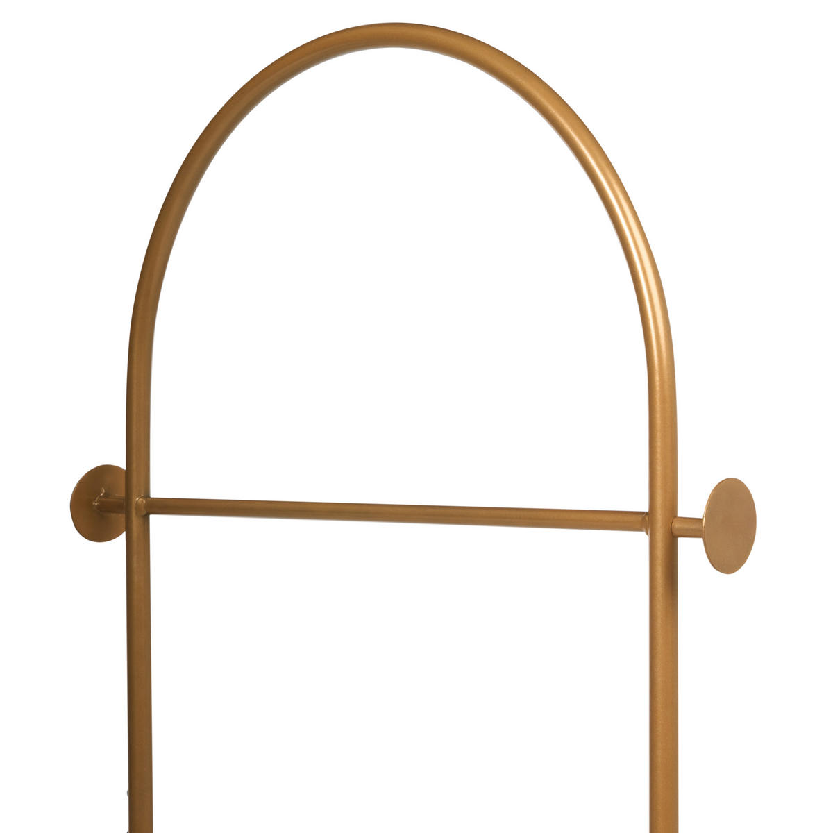 VĚŠÁK NA OBLEČENÍ Zlatý Hardin - zlatá, kov (60/174/33cm) - Beliani