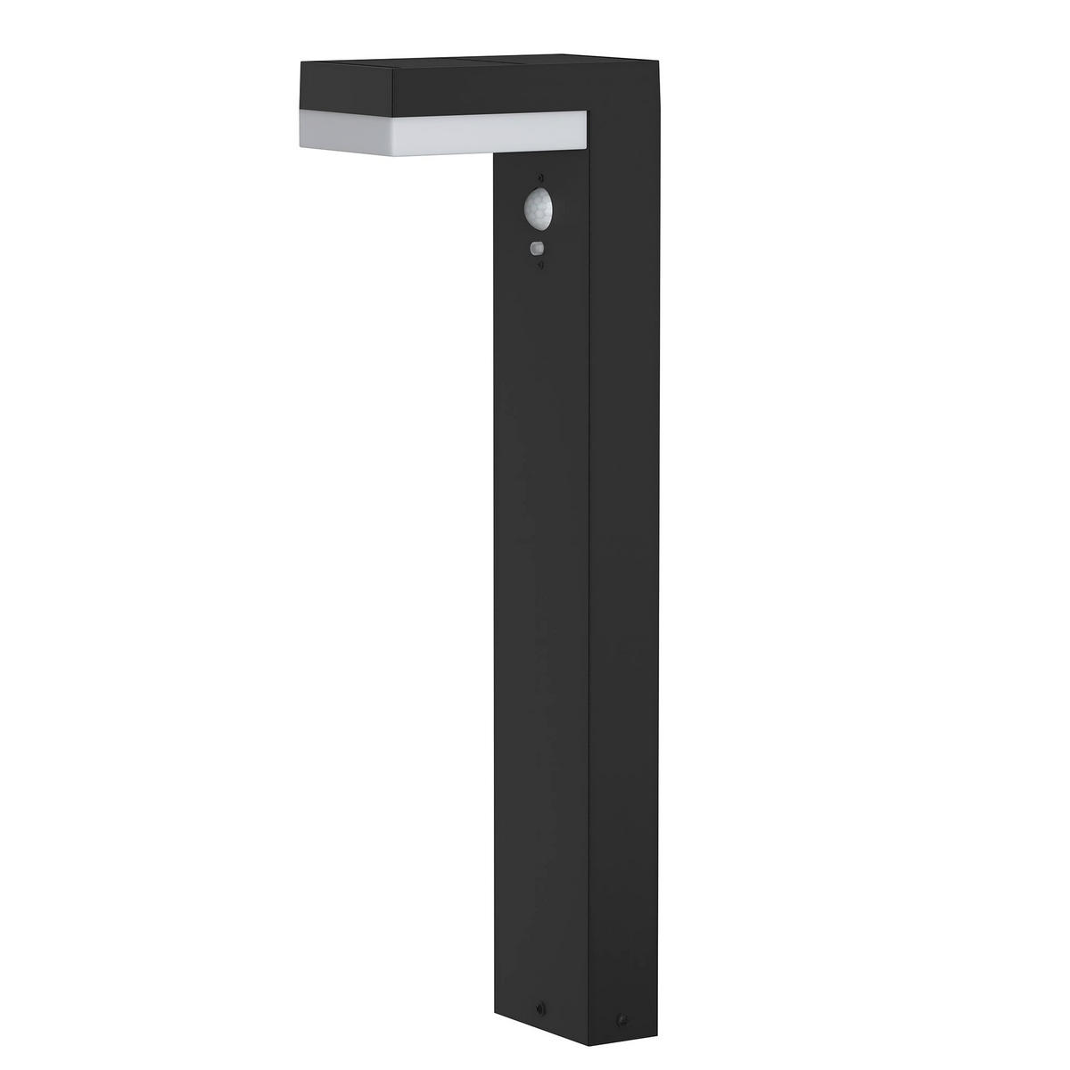 SOLARLEUCHTE CENOVA schwarz - Schwarz, Metall (16.5/9.5/50cm) - Lumisky