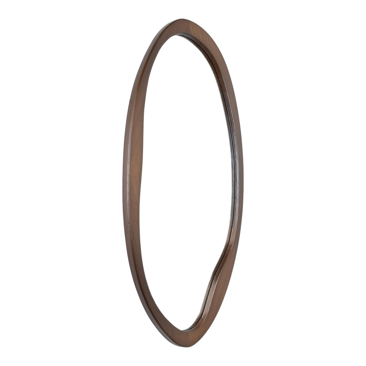 WANDSPIEGEL Yin Braun - Dunkelbraun, Metall (60/120/4cm) - Fragix