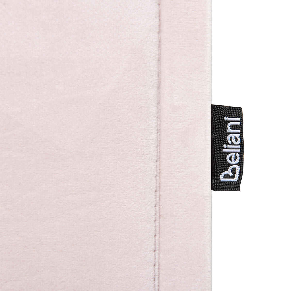 TAGESBETT 90/200 cm Pastellrosa Eyburie - Pink, Textil (90/200cm) - Beliani