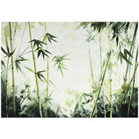 FOTOTAPETE Natur Grün Vlies Tapete Wohnzimmer 200x140 - Grün, Papier (200/140cm) - Wallarena