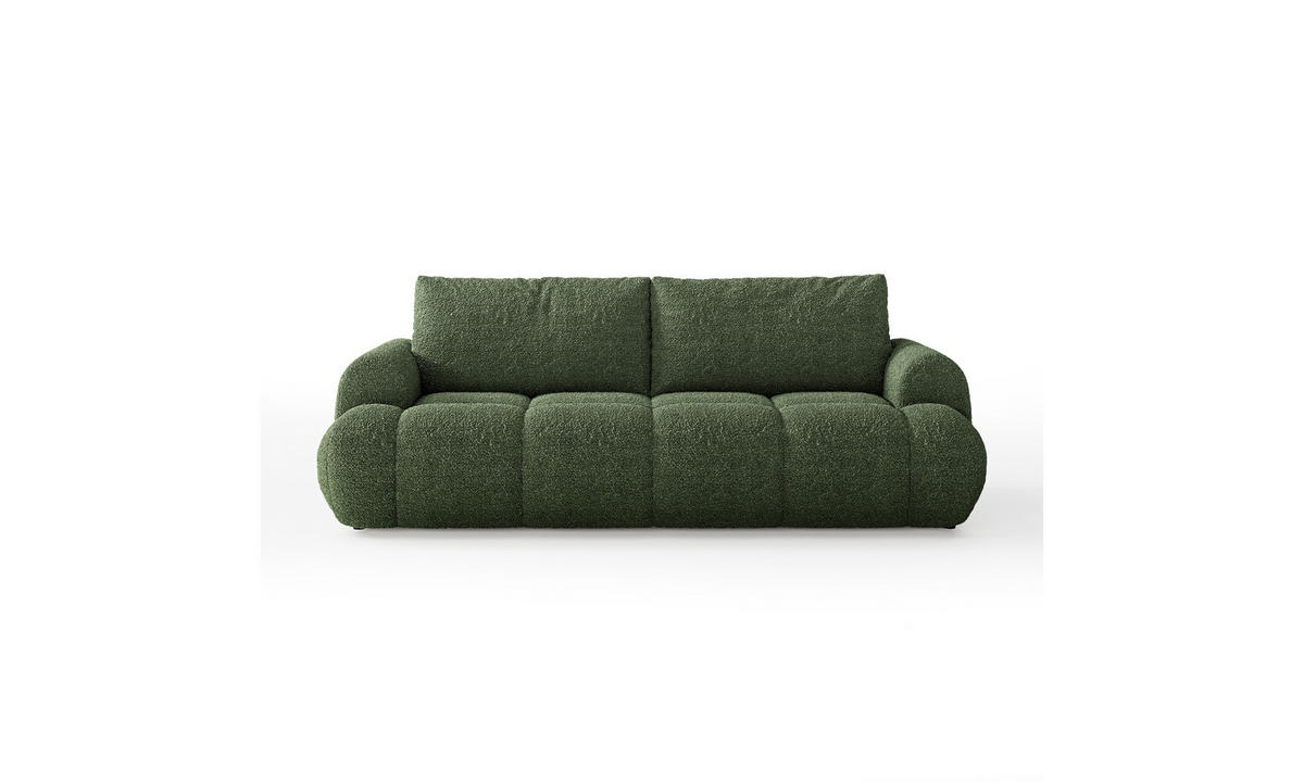 SCHLAFSOFA CORAL 250/100/85 cm mit Bettkasten Stoff Coral 20 - Türkis, Textil (250/85/100cm) - Lookway