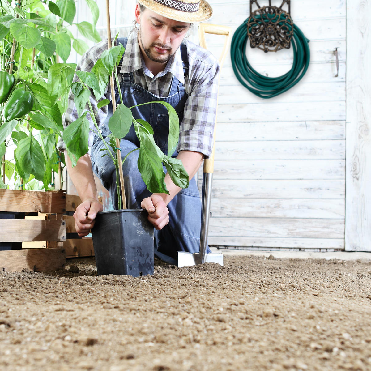 SCHLAUCHHALTER - Multicolor, Metall (23/34/18cm) - Relaxdays