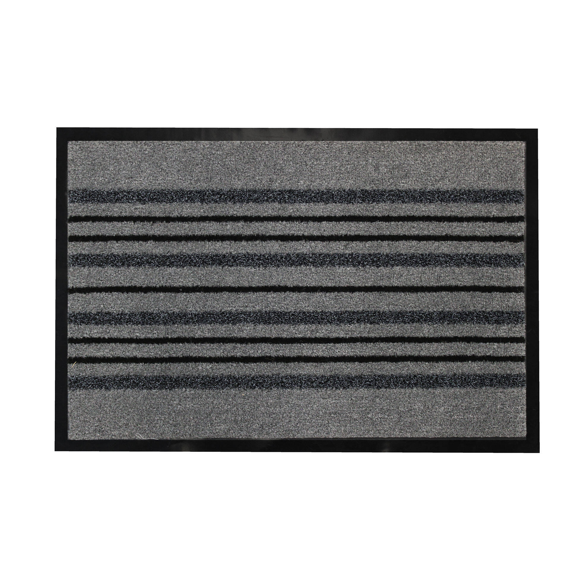 FUSSMATTE Piano grau - Anthrazit, Kunststoff (40/60cm) - Douceur d´intérieur