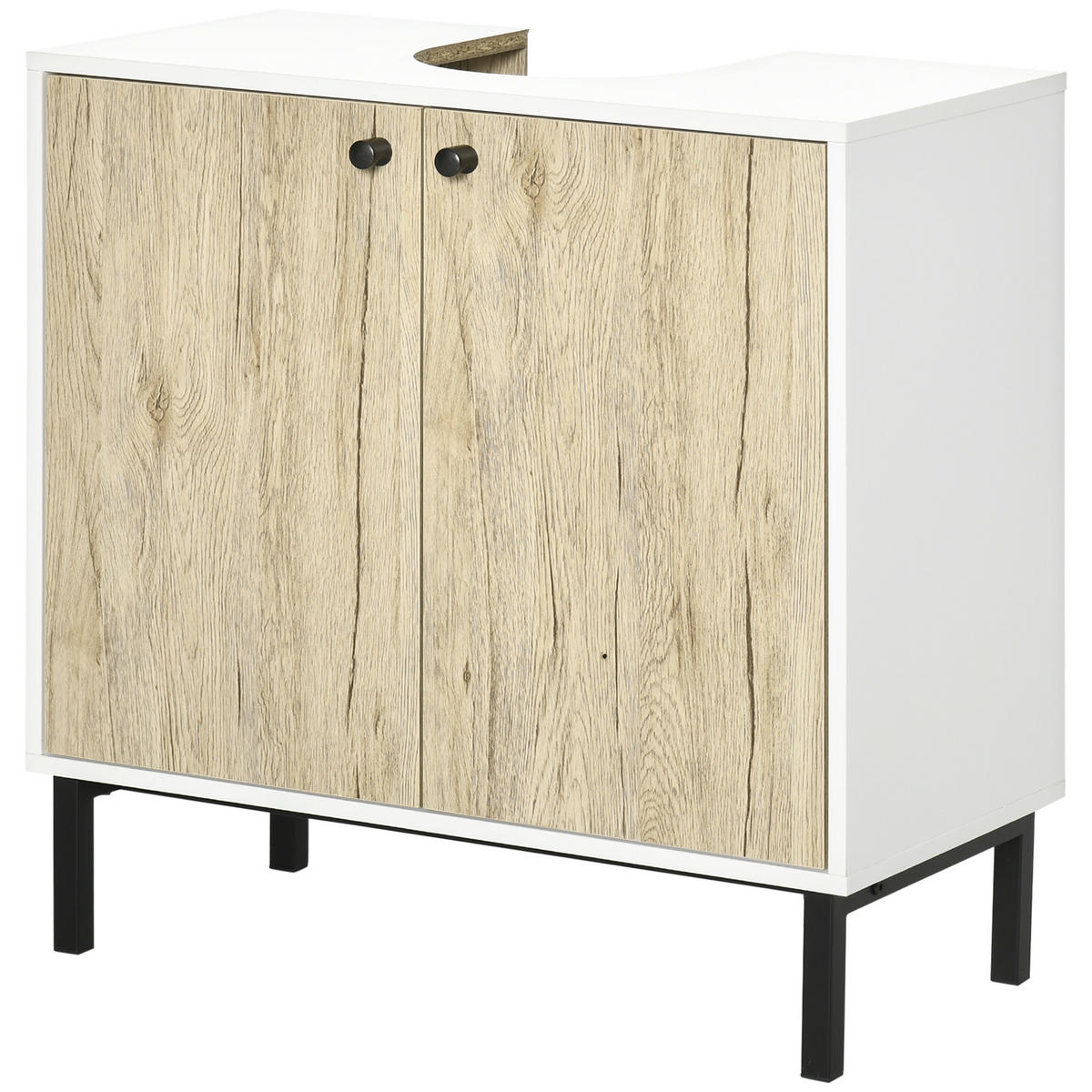 HÄNGESCHRANK Eiche 1 Stück - Beige, Kunststoff (60/60/30cm) - GiPP