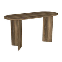 KONSOLENSCHREIBTISCH - Holzfarben dunkel - TOPANIA - Braun, Holz (59.6/140/74cm) - Vente-Unique