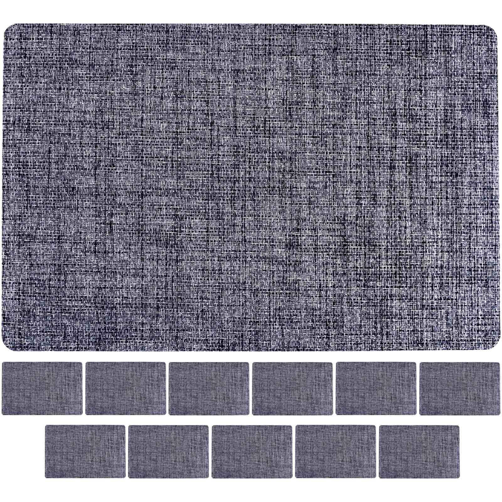 TISCHSETS Linen Graublau 44 x 29 cm 12er Set - Blau, Kunststoff (43.5/28.5/0.1cm) - Ritzenhoff Breker