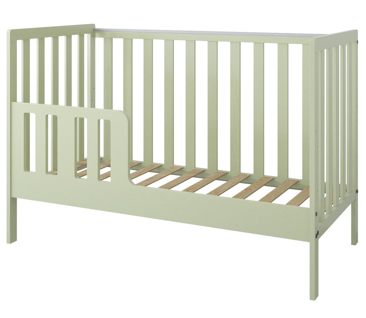 BABYBETT BeBino - Mintgrün, Holzwerkstoff (60/120cm) - kiki design