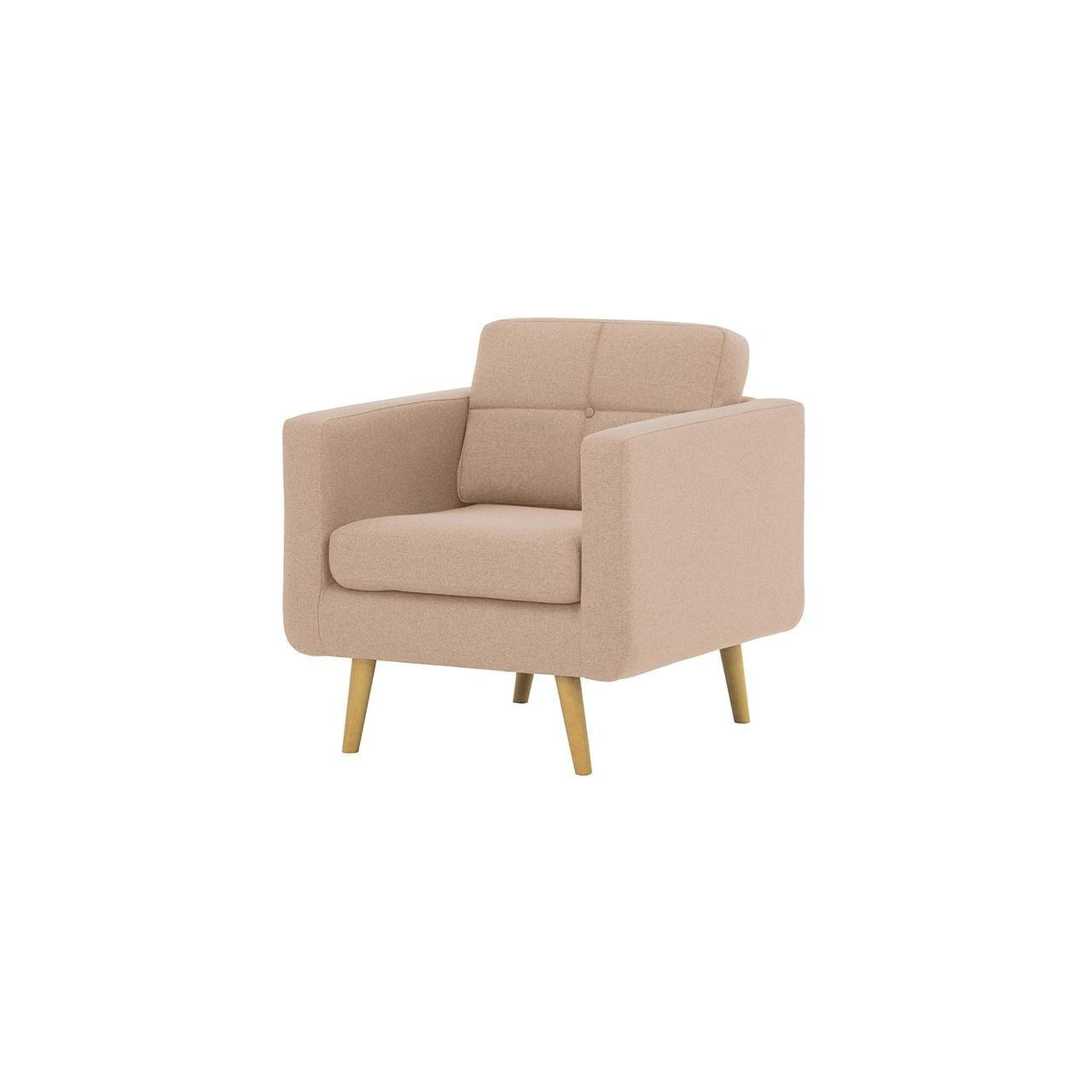 SESSEL Brest-Malmo 61 - Rosa, Holz/Textil (80/84/81cm)