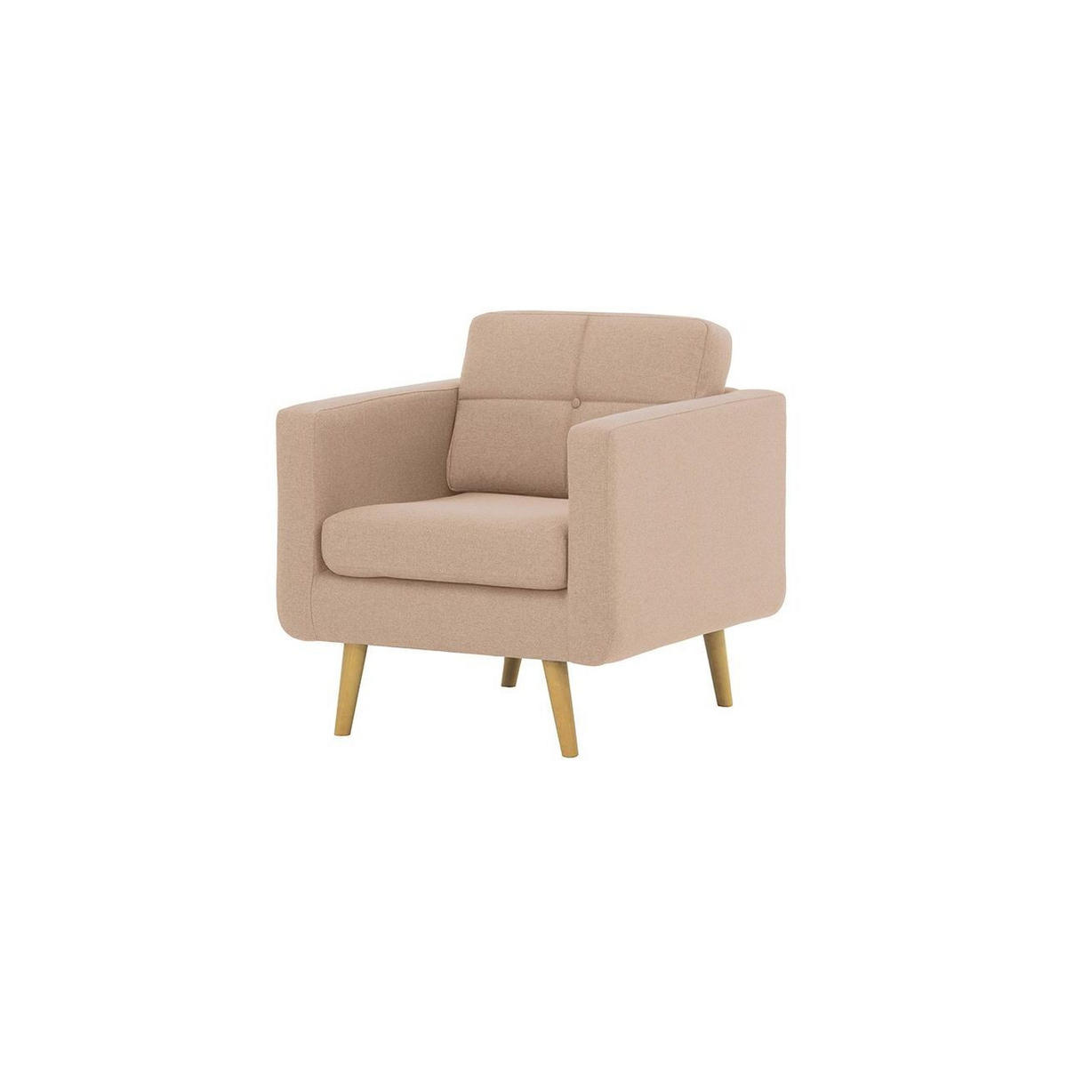 SESSEL Brest-Malmo 61 - Rosa, Holz/Textil (80/84/81cm)