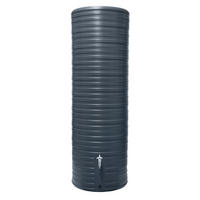 REGENTONNE 500 L, graphite grey - Grau, Kunststoff (61/185/65cm) - GARANTIA