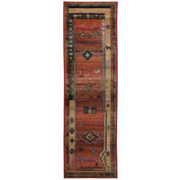 WEBTEPPICH Gabiro 002 80x300 cm - Terra cotta, Textil (80/300cm) - THEKO