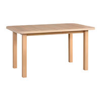 ESSTISCH Wenus 2, 140-180/80 cm, sonoma - Sonoma Eiche, Holz (80/140/76cm) - Leaf Design