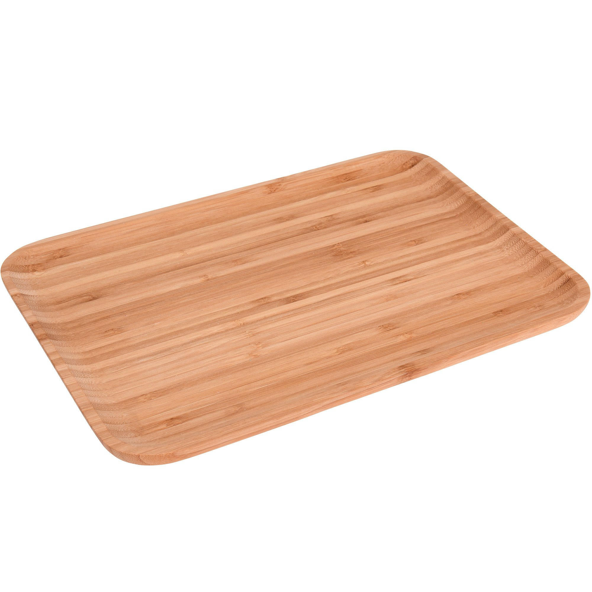 OBSTTABLETT Bambus Braun 23/33/2 cm - Braun, Naturmaterialen (33/2/23cm) - Excellent Houseware