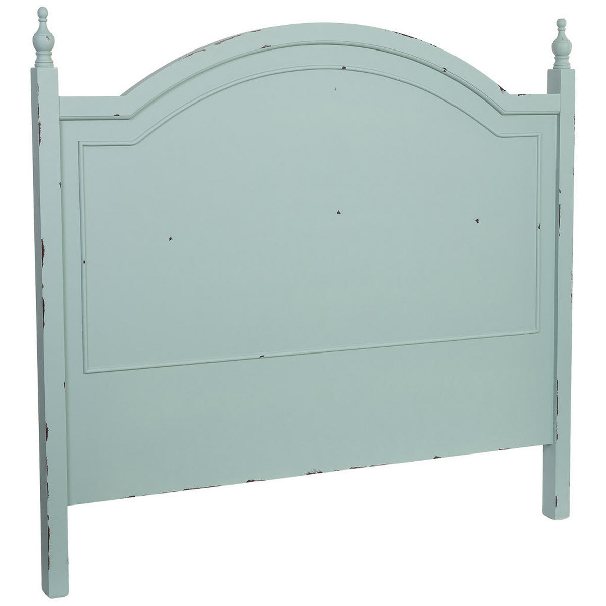 KOPFTEIL aus Holz, weiß, 150x5x130cm - Grün, Holz (150/130/5cm) - Wanderlust