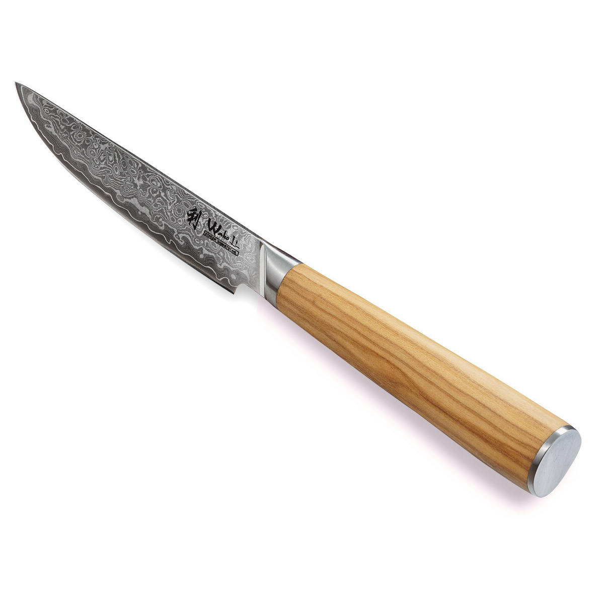 STEAKMESSERSET 4-tlg. 12,5 cm - Braun, Metall - Wakoli