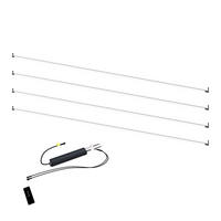 LED KIT für Pergola 3 x 3 m Ivory Sand - Beige, Metall (300/1/300cm) - WEIDE