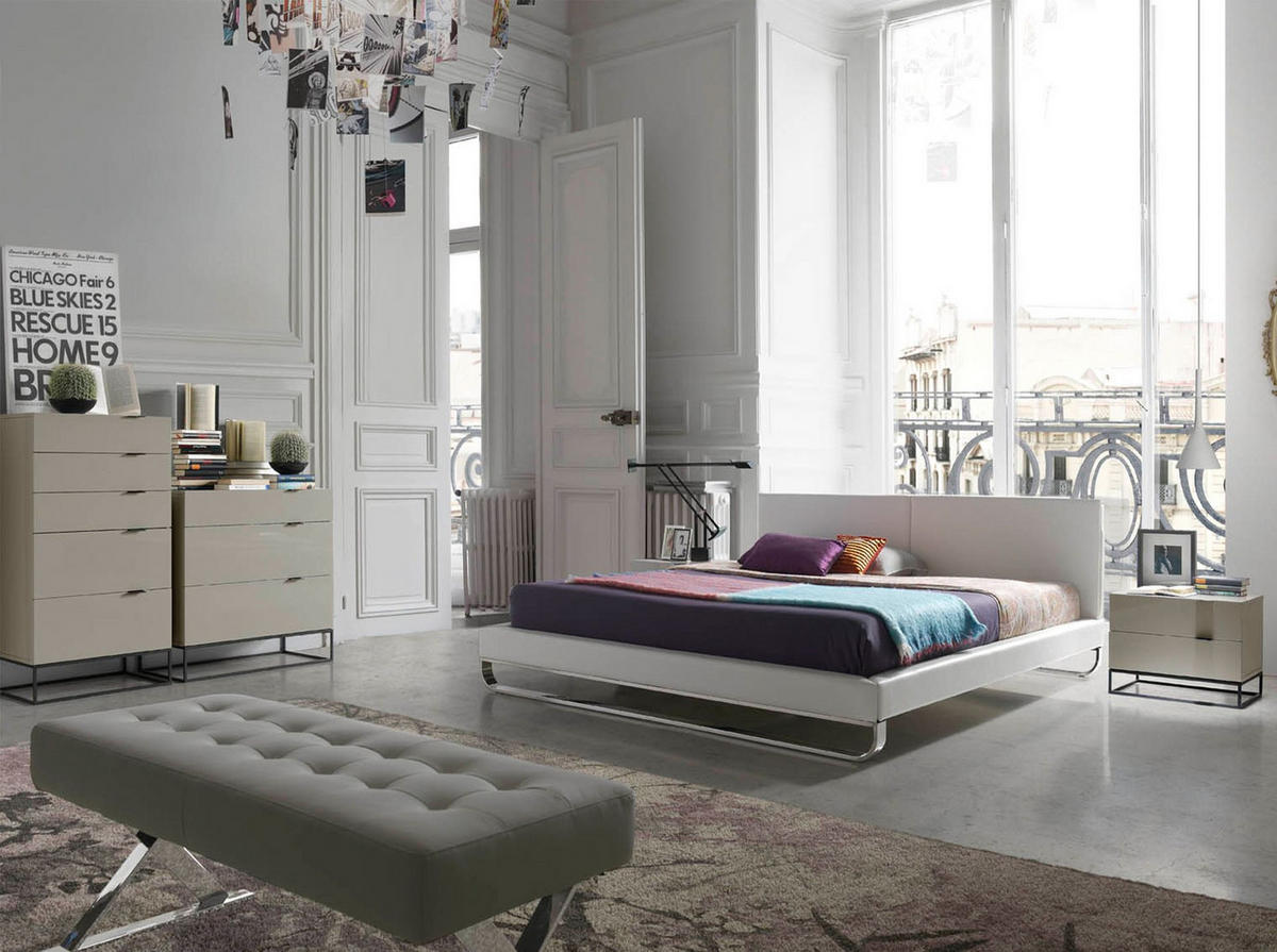 KOMMODE Kommode graues Holz und schwarzer Stahl 80/45/80 cm - Hellgrau/Schwarz, Holz (80/80/45cm) - ANGEL CERDA