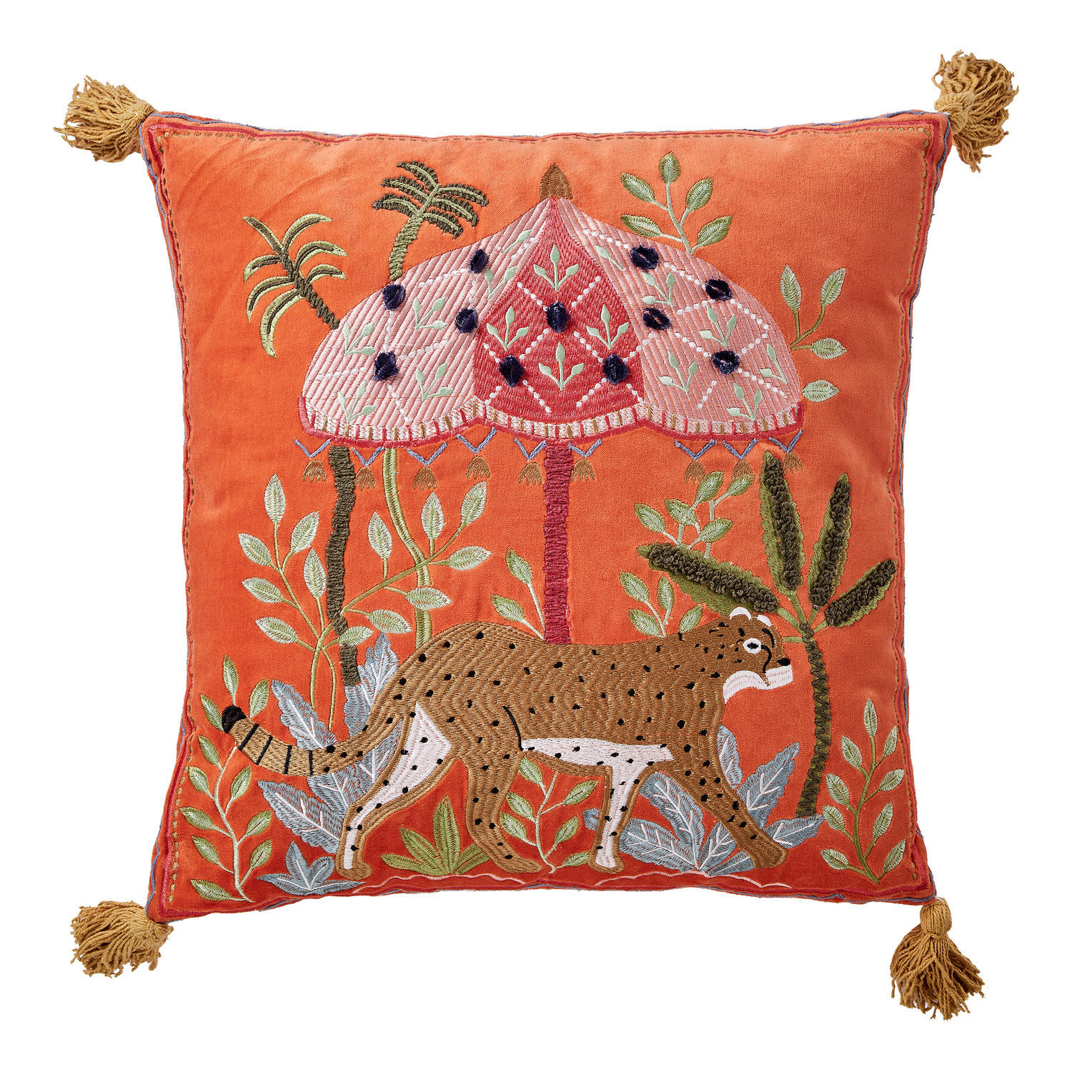 KISSEN Bohemian - Orange, Textil (50/50cm) - Butlers