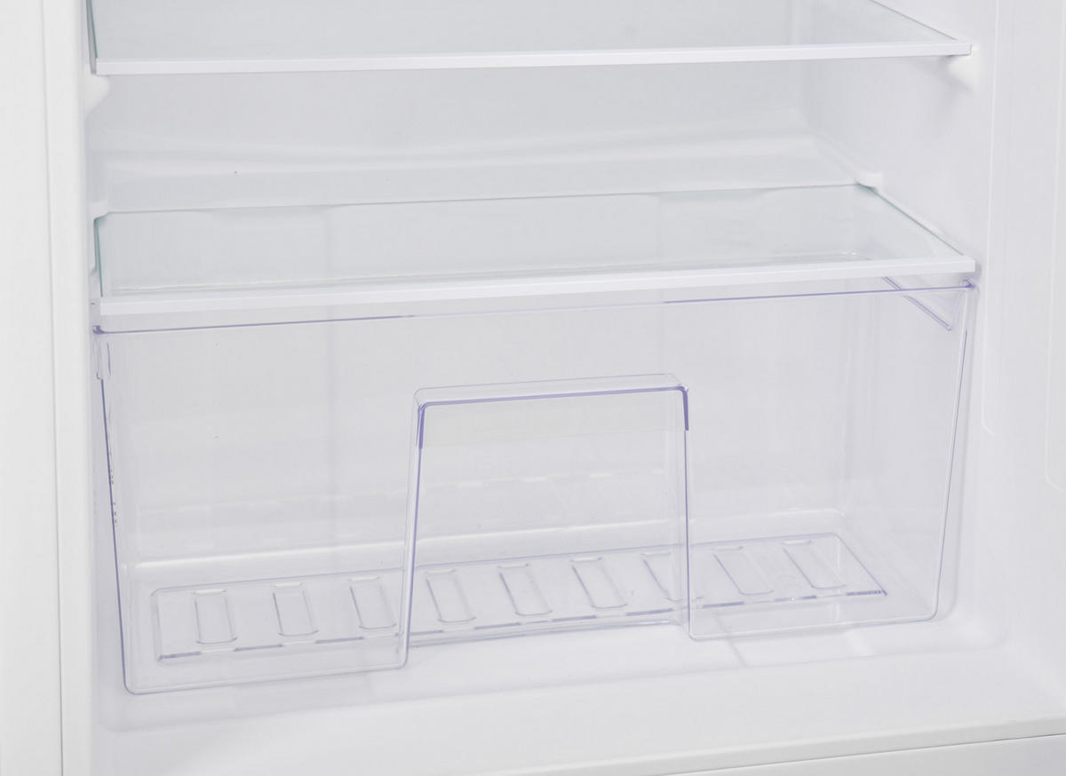 EINBAUKÜHLSCHRANK, ohne Gefrierfach, 88cm Nische, Schlepptür-Technik, 126 Liter Nutzinhalt, Temperaturregelung, weiß, EK88S134E - Weiß, Glas/Kunststoff (54/87.5/54.5cm) - Telefunken