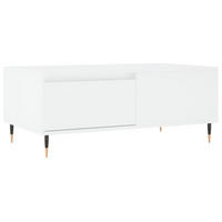 COUCHTISCH Weiß 90x50x36,5 cm Holzwerkstoff - Weiß, Holzwerkstoff (90/50/36.5cm) - furnicato