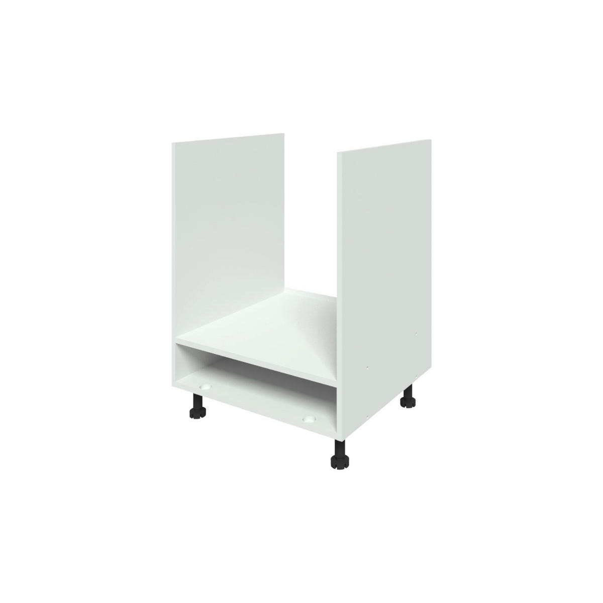 BACKOFENSCHRANK – 60 cm – KU-DP60 – Lunara – Dunkelgrau - Dunkelgrau, Holzwerkstoff (60/72/52cm) - hi-markt