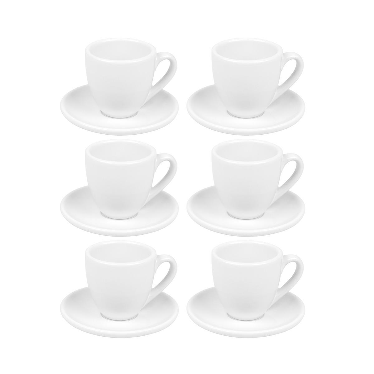 ESPRESSOTASSEN 6er Set CoffeeBar - Naturfarben, Keramik (0.065L) - Könitz