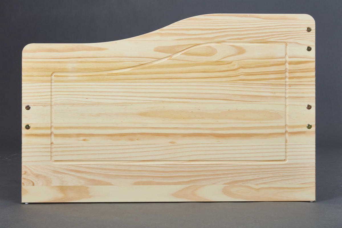 BETT Holz - Naturfarben, Holz (90/200cm) - ebuy24