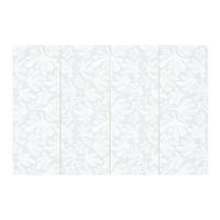 SPIELMATTE Willow Frost grün 122x183 - Grün, Kunststoff (122/183cm)