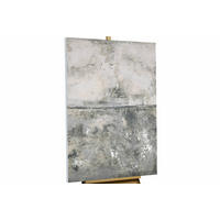 ACRYLBILD HANDGEMALT 80/120 cm - Grau, Holz/Textil (80/120cm) - KUNSTLOFT