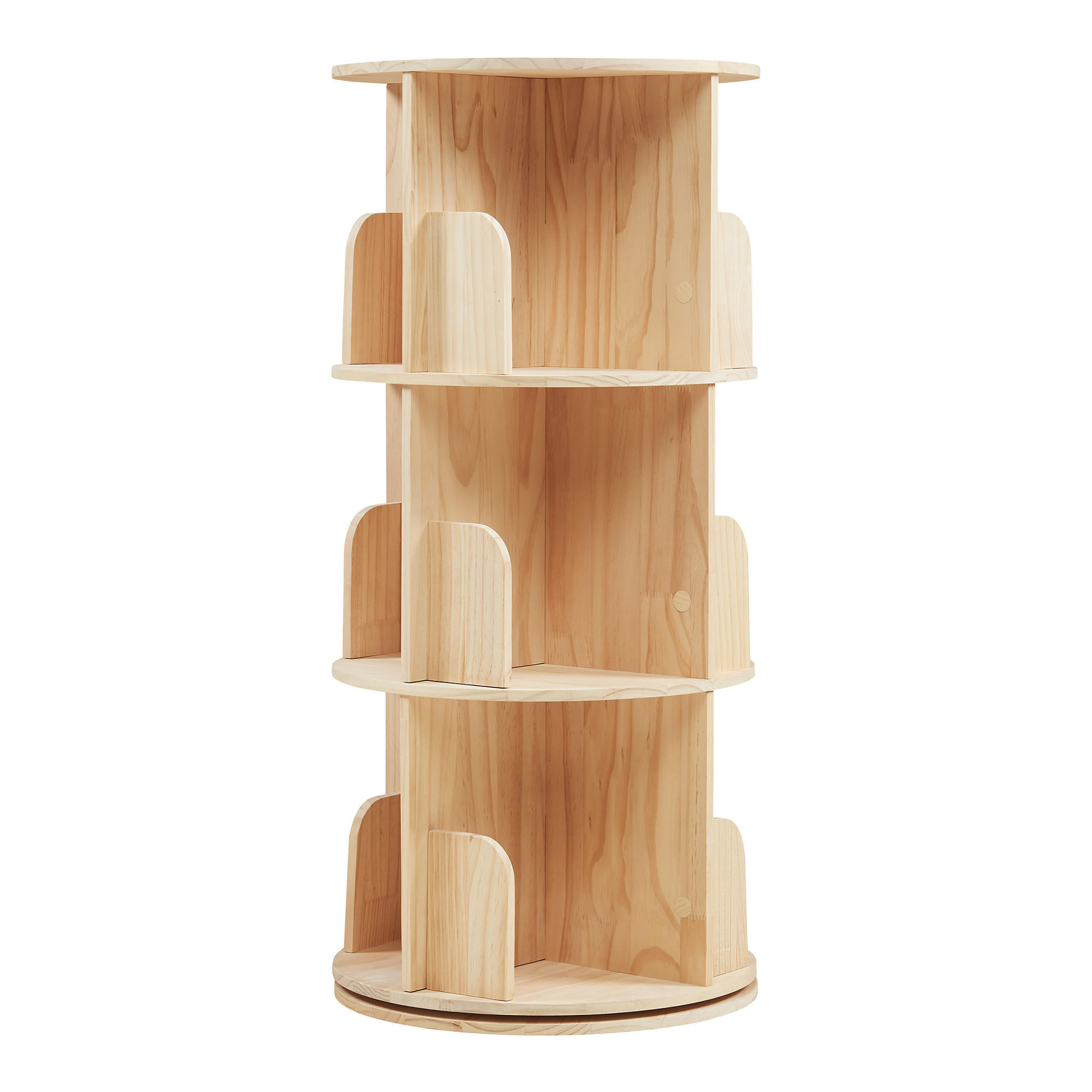 KINDERREGAL Chasek - Naturfarben, Holz (44/95/44cm) - [en.casa]
