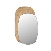 WANDSPIEGEL Ember Naturel - Naturfarben, Holz (37/60/2.8cm) - Zuiver