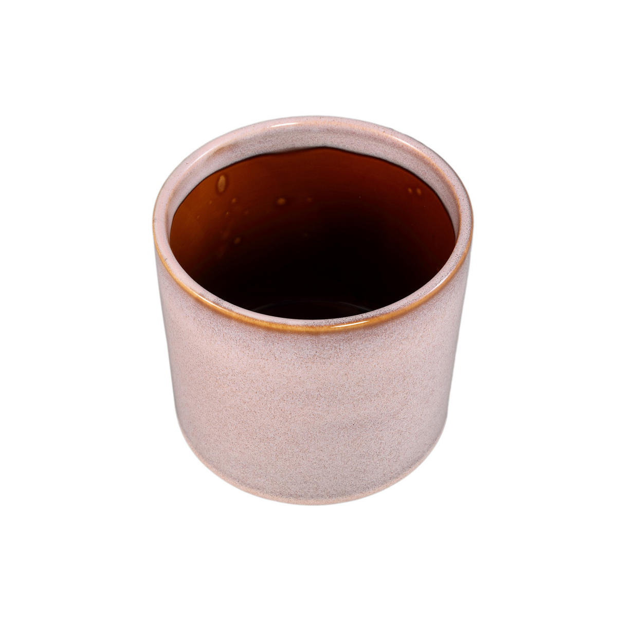 TOPF Suzann Rosa 17/17/15.5cm - Pink, Keramik (15.5cm) - PTMD Collection