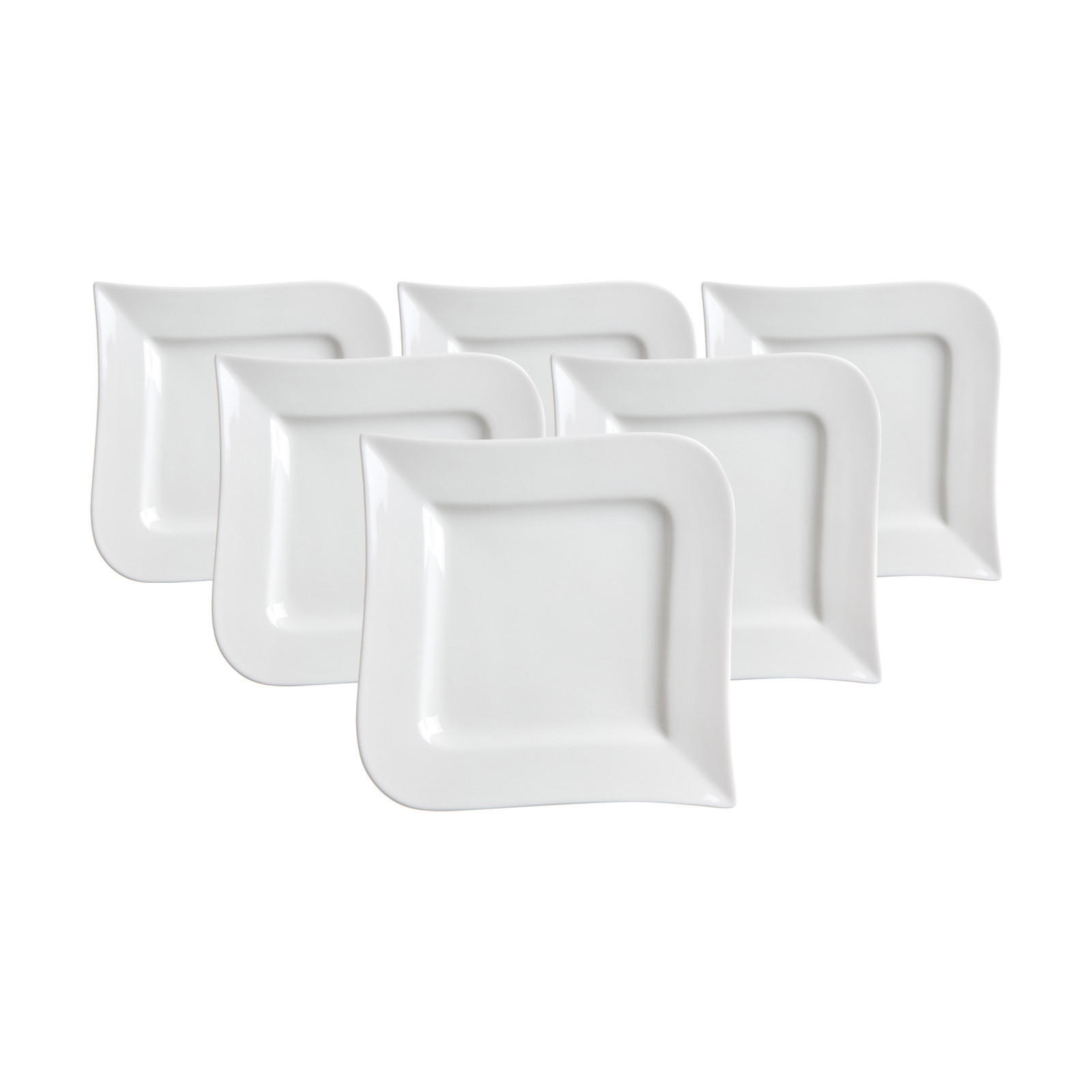 BEILAGENTELLER Melodie weiß ø 17 cm 6er Set - Weiß, Keramik (17cm) - Ritzenhoff Breker
