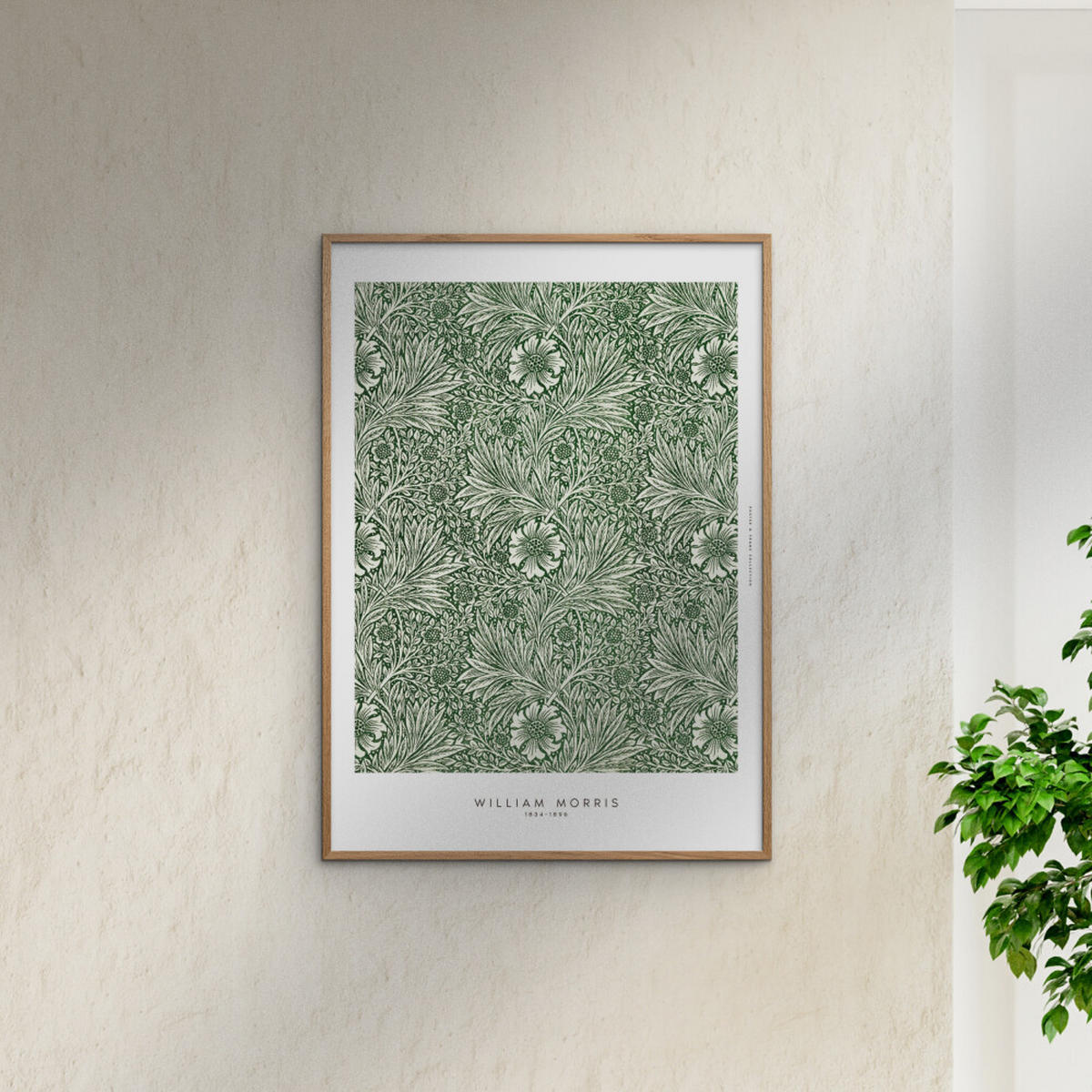 POSTER William Morris - Greens - Grün, Papier (50/70/0.1cm) - Poster&Frame