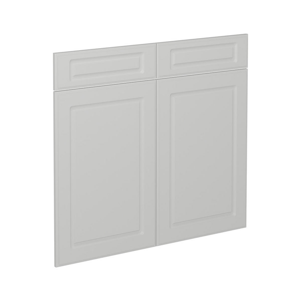 KUCHYŇSKÁ DVÍŘKA R-Line Bílý venkovský dům - bílá, kompozitní dřevo (79.2/70.8/1.6cm) - Vicco