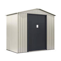 METALL-GARTENHAUS nebraska beige - Beige, Metall (213/195/191cm) - Habitat Garten