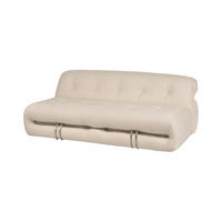 SOFA NUA Beige 164x100x70 cm - Beige, Textil (164/70/100cm) - FURNLUX