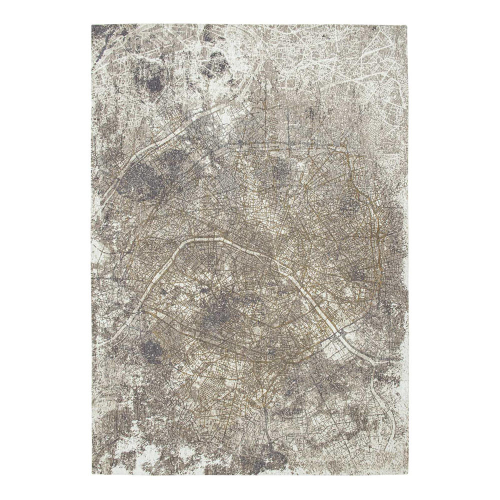 TEPPICH Space Trip Cities 170/240 cm - Grau, Textil (170/240cm) - Louis De Poortere