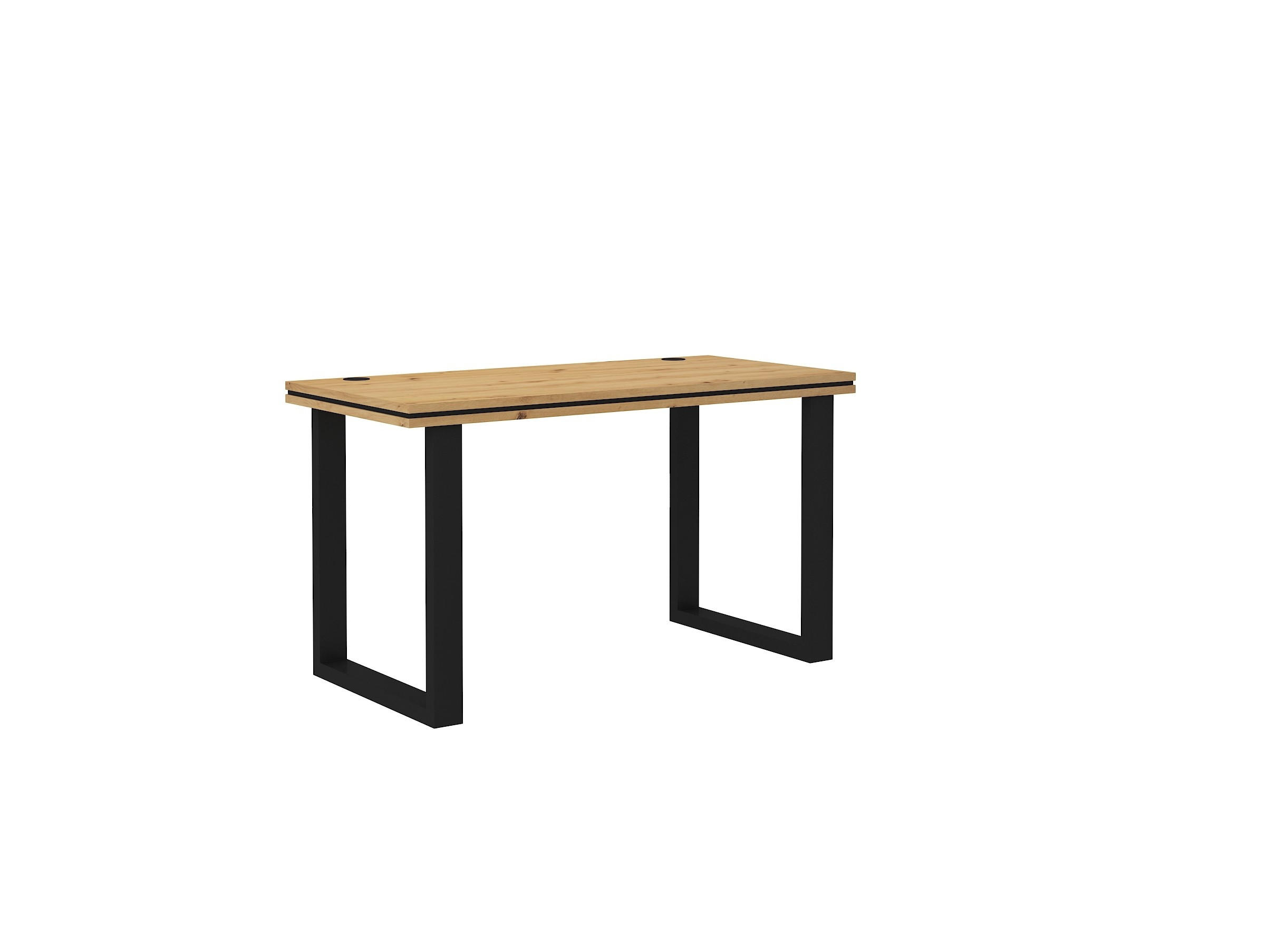 SCHREIBTISCH MALTESA 138x67x78,1 cm Bürotisch Computertisch, Eiche Artisan - Eiche Artisan, Holzwerkstoff (67/138/78.1cm) - MASSENO