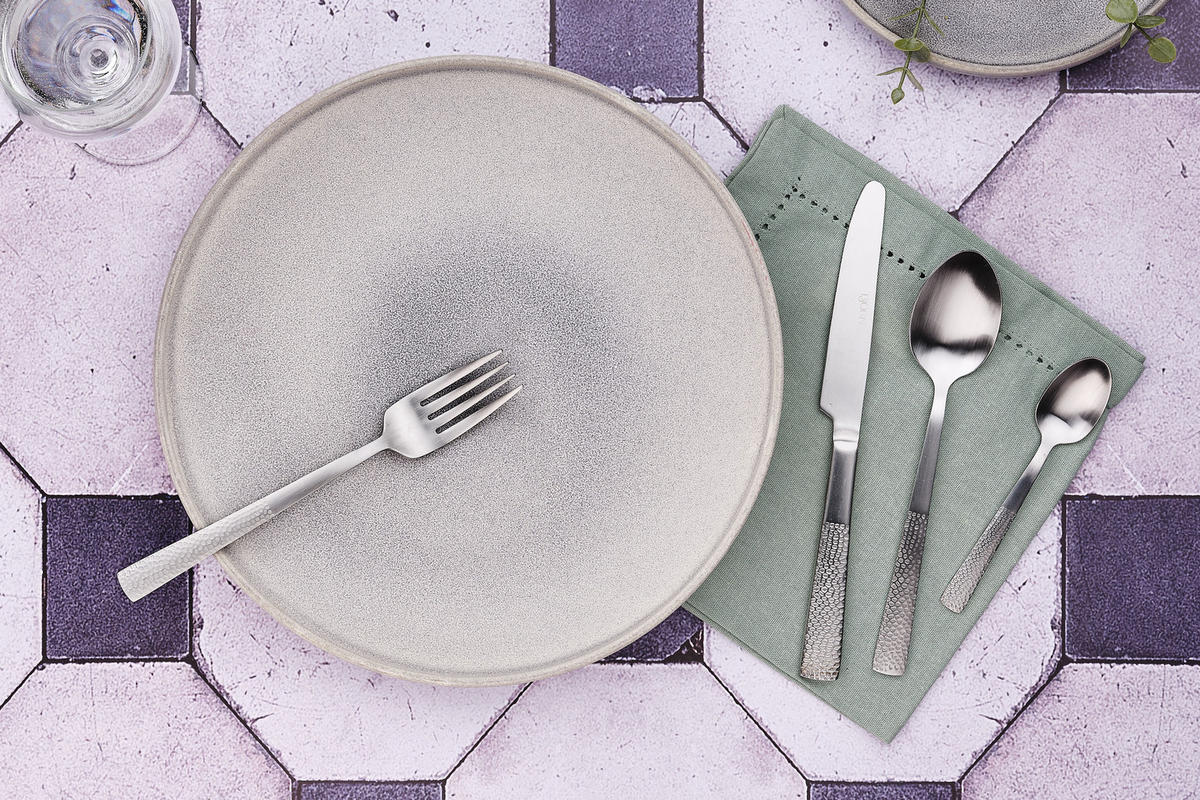 LÖFFEL 6er-Set Finn - Silber - Silberfarben, Metall - Björn