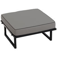 SITZHOCKER Elba - Grau - Grau, Textil (78/42/78cm) - MKS