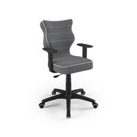 JUGENDSTUHL Duo - Dunkelgrau/Weiß, Textil (64/99/64cm) - RAUMHIRSCH FURNITURE