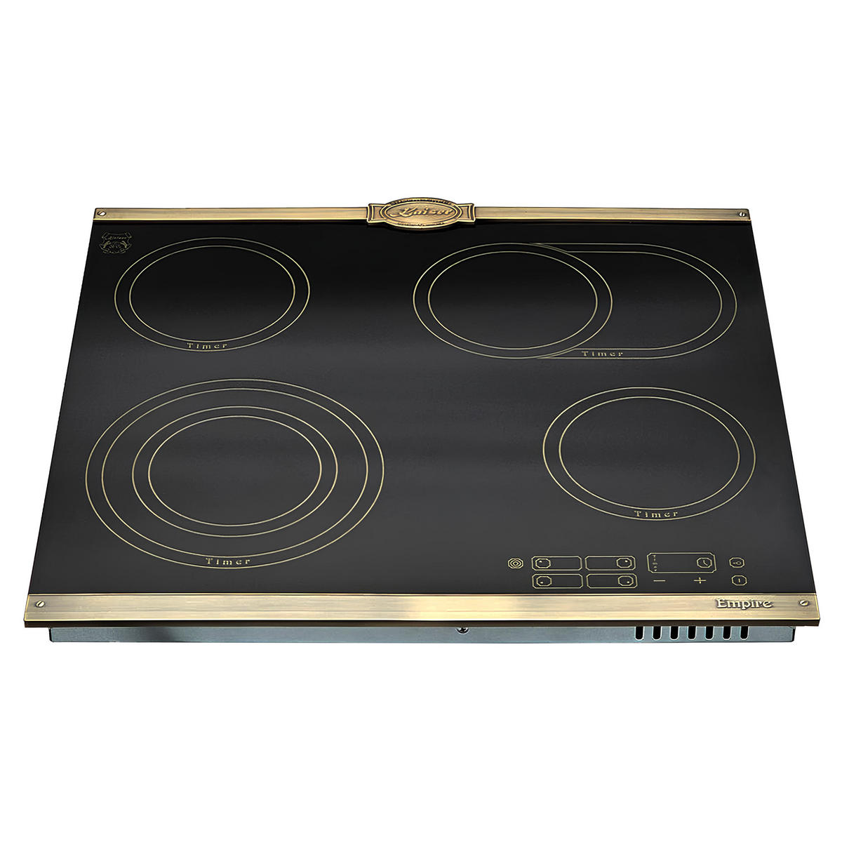 EINBAU-BACKOFEN 60 cm EH 6432 ElfBE+KCT 6185 Em Glaskeramik Kochfeld 60cm - Creme, Metall (59/59/54cm) - Kaiser Küchengeräte