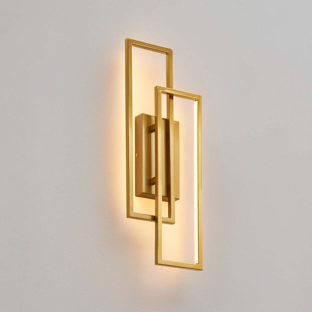 WANDLEUCHTE Torello, Messing, 50cm - Goldfarben, Metall (5.7/50/18.5cm) - KOSILUM